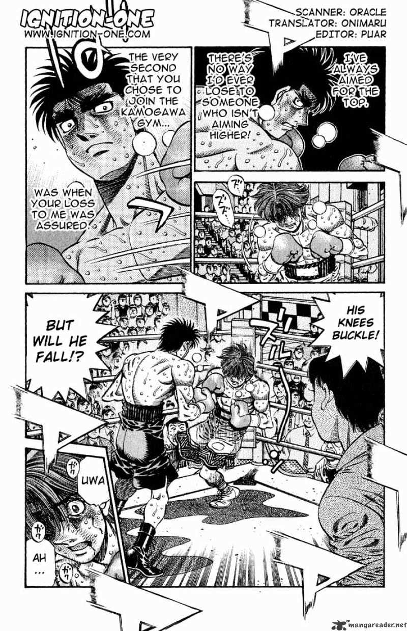 Hajime no Ippo: Fighting Spirit, Chapter 613 image 02